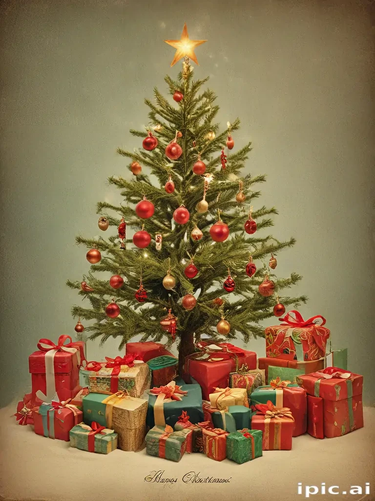 merry christmas images vintage
