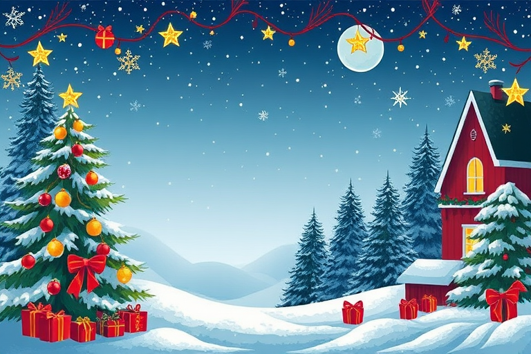 christmas clip art frames