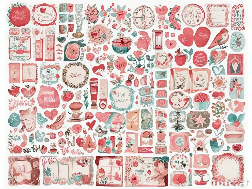 online scrapbook stickers