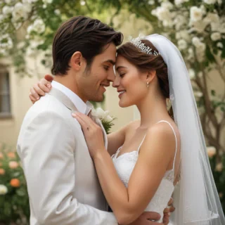 just married