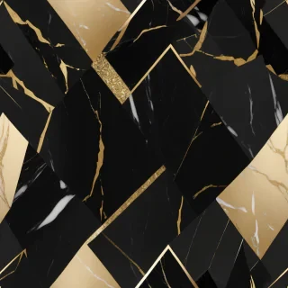 black and gold marble background