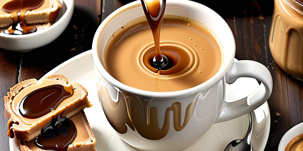 peanut butter syrup for coffee