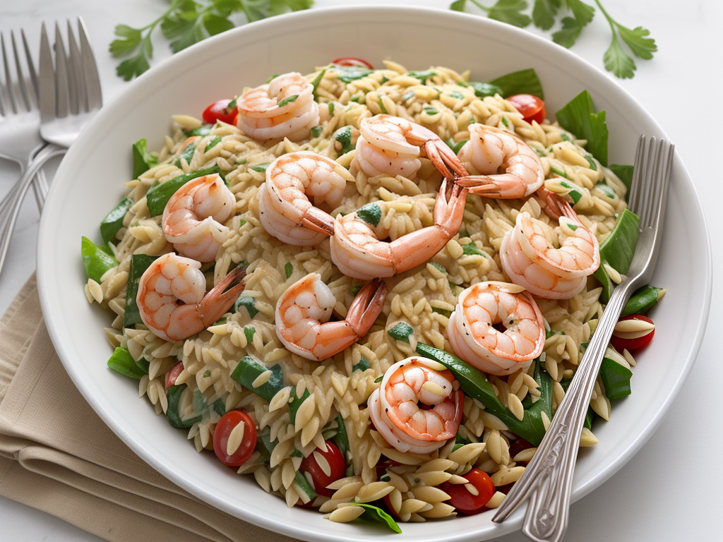 shrimp orzo salad ina garten