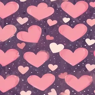 cute heart background