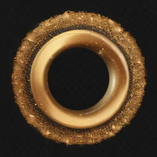 gold glitter png