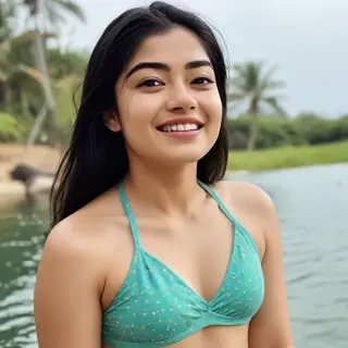 rashmika mandana bikini