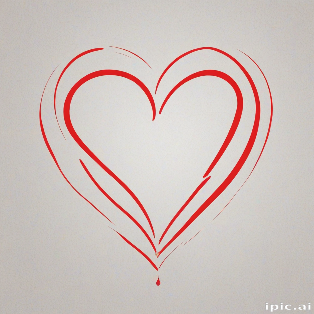outline heart png