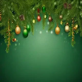 green christmas background