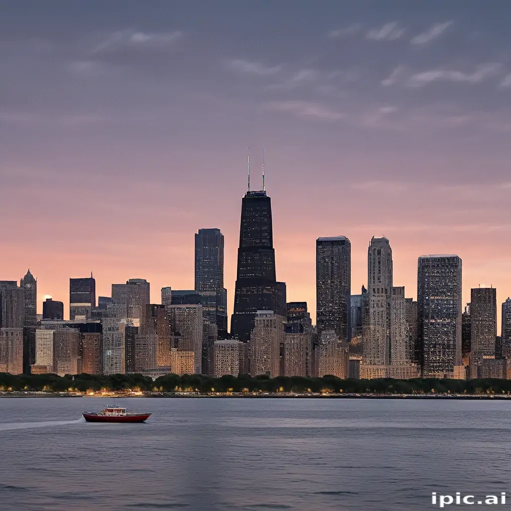 chicago skyline png