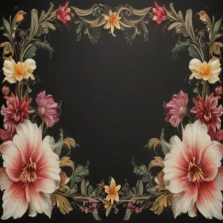 flowers border png