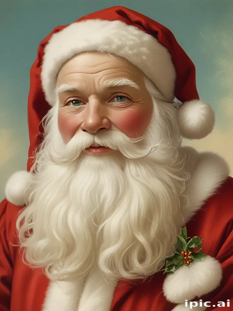 vintage santa image