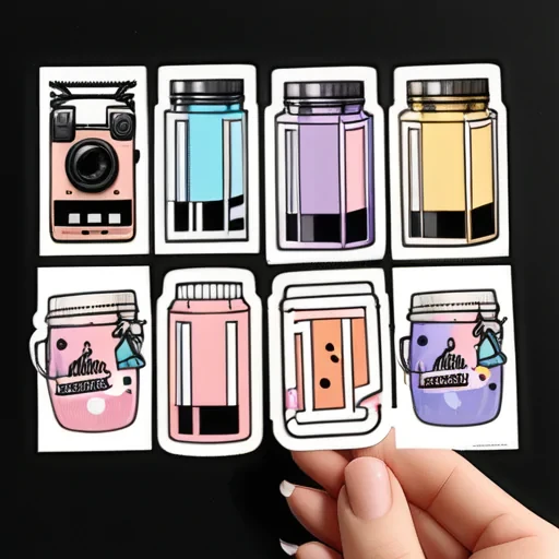 aesthetic stickers printable