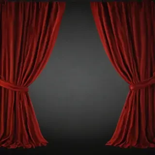red curtain png