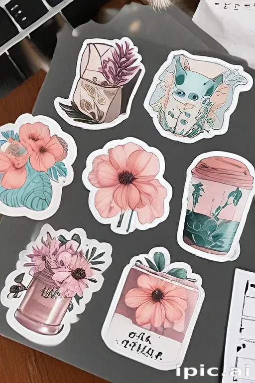 aesthetic printable stickers