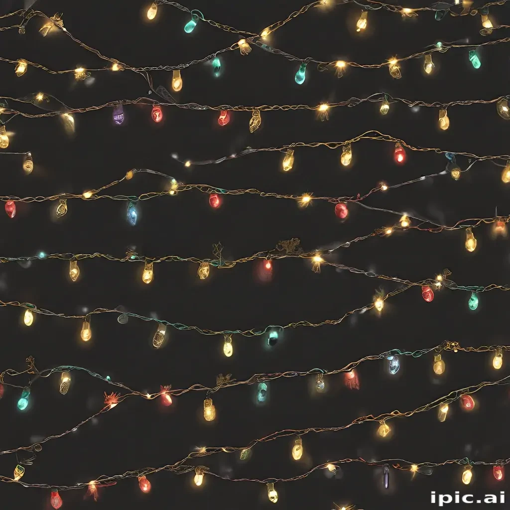 xmas lights png