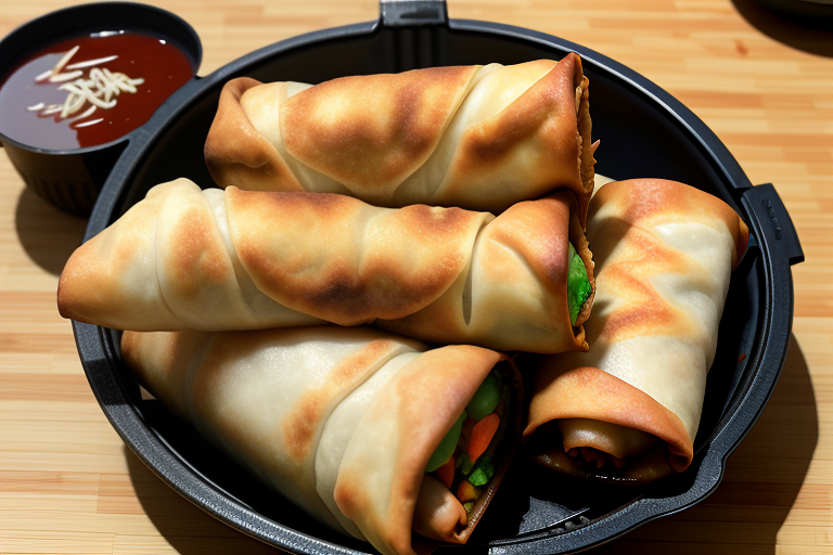 taipei egg rolls air fryer