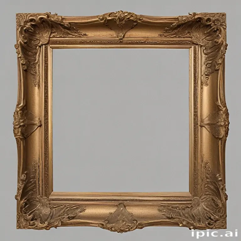 antique frame png