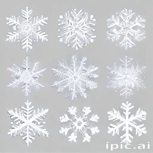 transparent snowflakes png