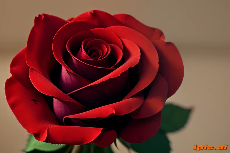 image of a red rose