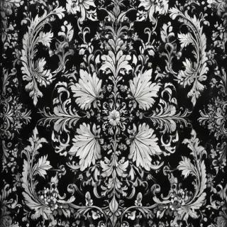 black with white pattern