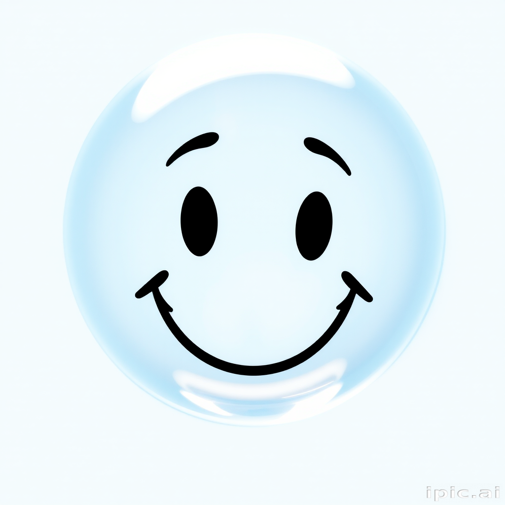 transparent happy face