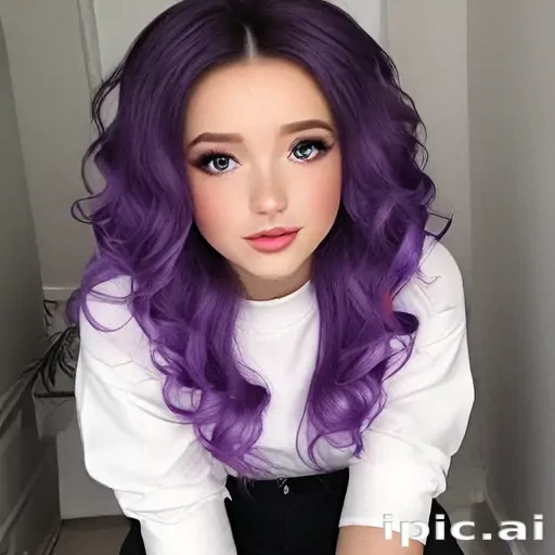 purple cute