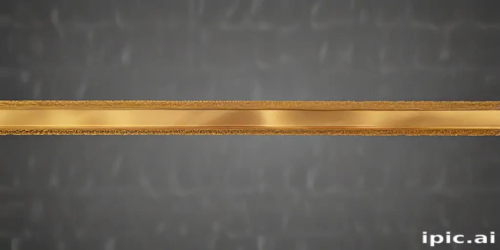 golden line png