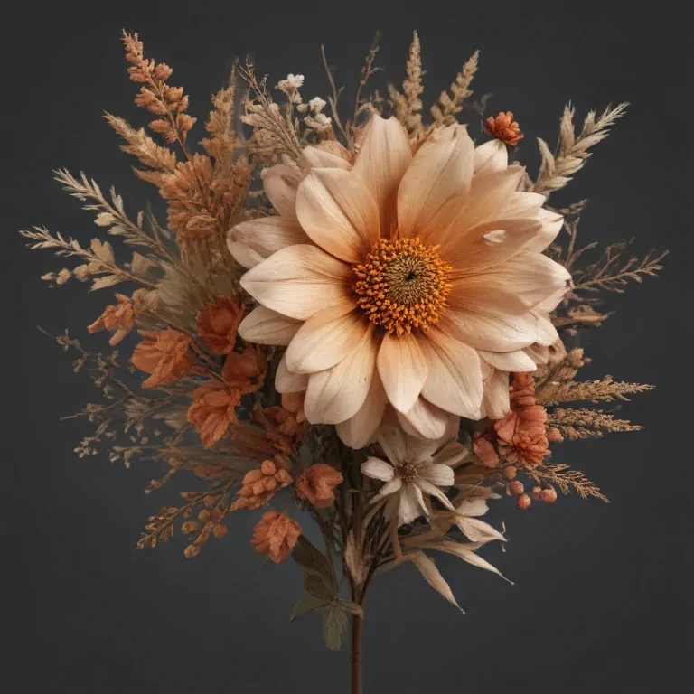 dried flowers png
