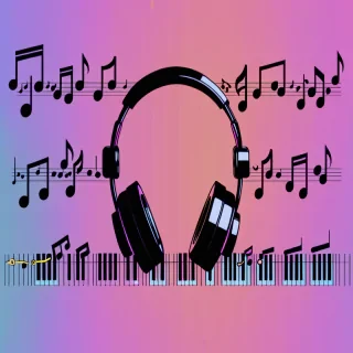music wallpaper aesthetic