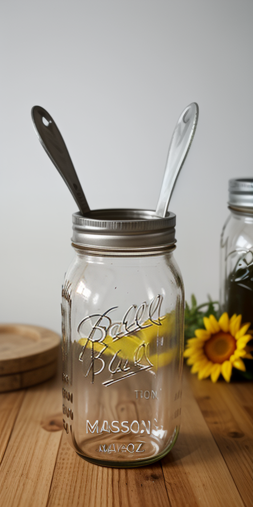 8 oz wide mouth mason jars
