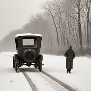 vintage winter pictures