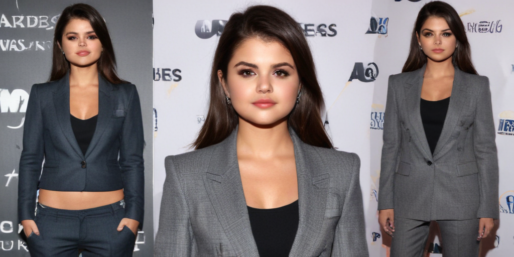 selena gomez suit