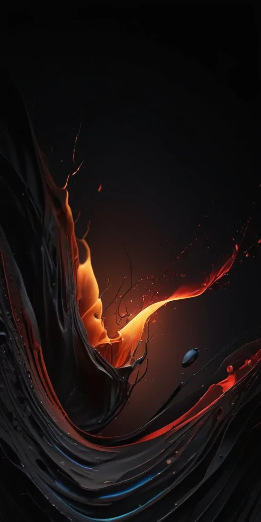 black iphone wallpaper hd