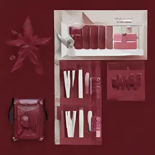 maroon aesthetic