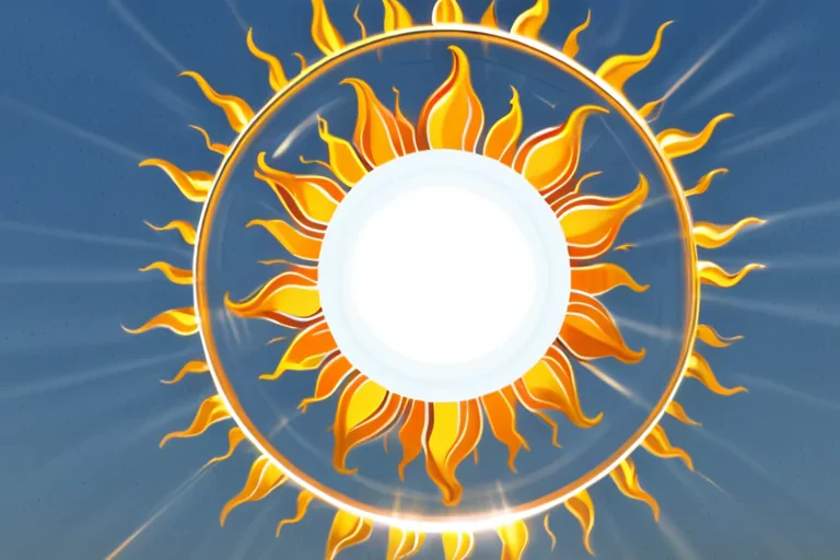 transparent sun