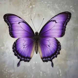 purple butterfly