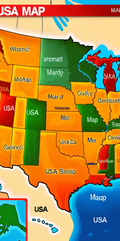 usa map