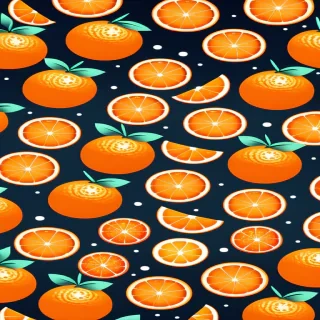 orange cute wallpaper