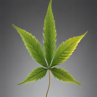 marijuana leaf transparent background