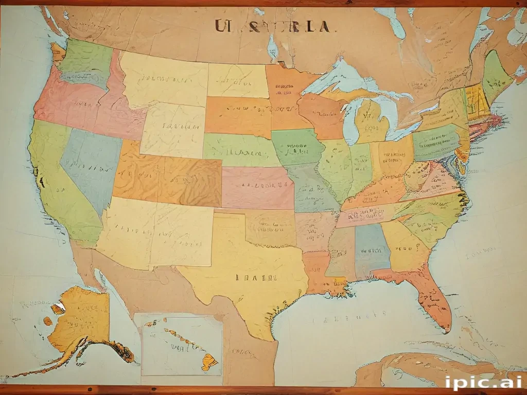 u.s. map