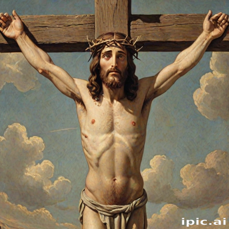 image of jesus on the cross