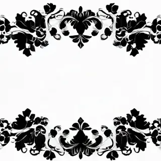 border clip art black and white