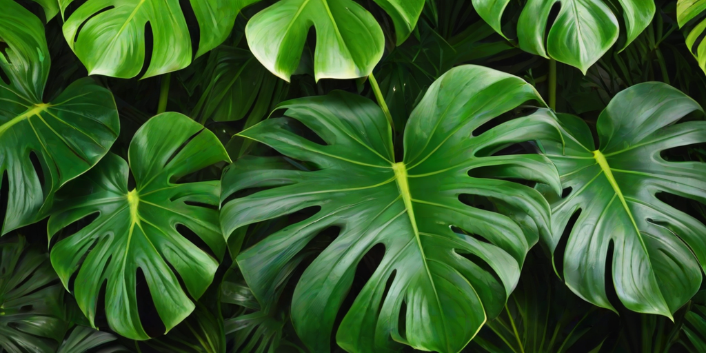 monstera background