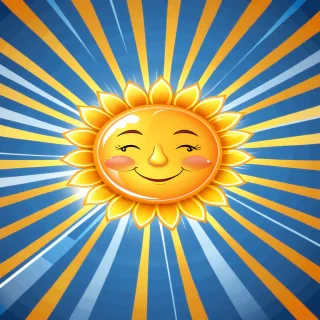 sunshine clipart transparent background