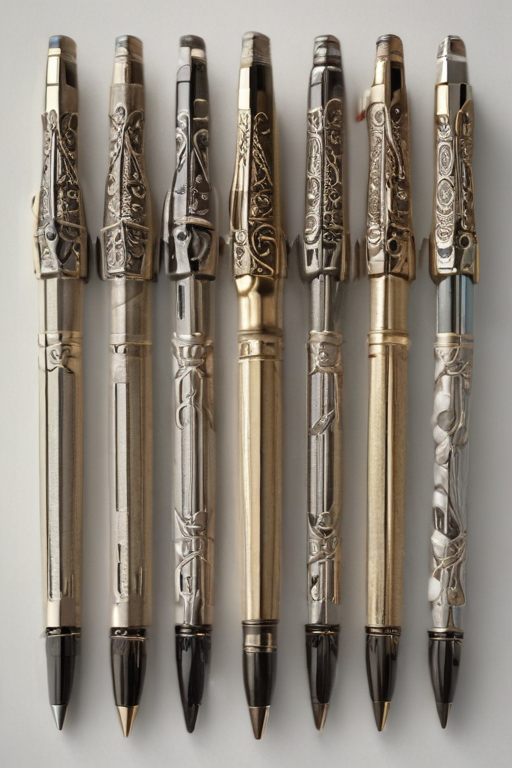 Wacky Writing Instruments Collection of Elegant Writing Instruments Showcasing Unique Designs and ...