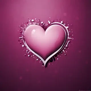 a heart wallpaper