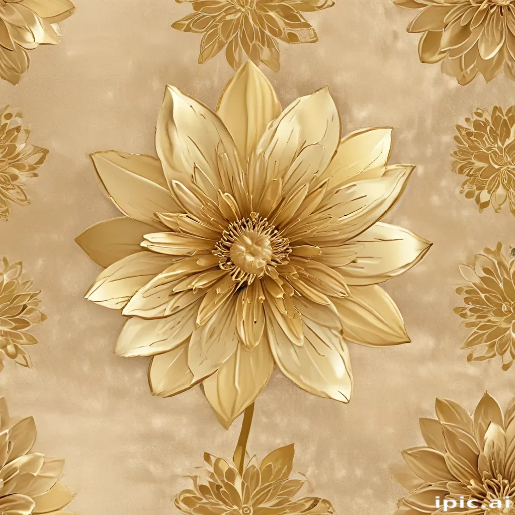 gold flower