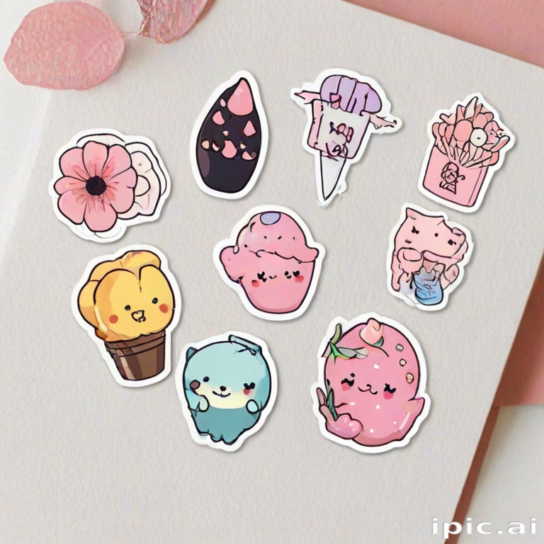 printable sticker aesthetic