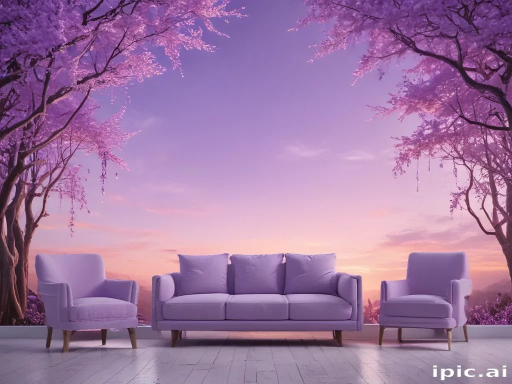 light purple aesthetic wallpaper