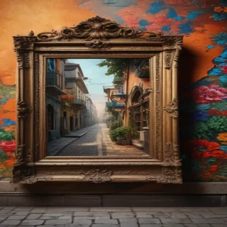 frame photo background